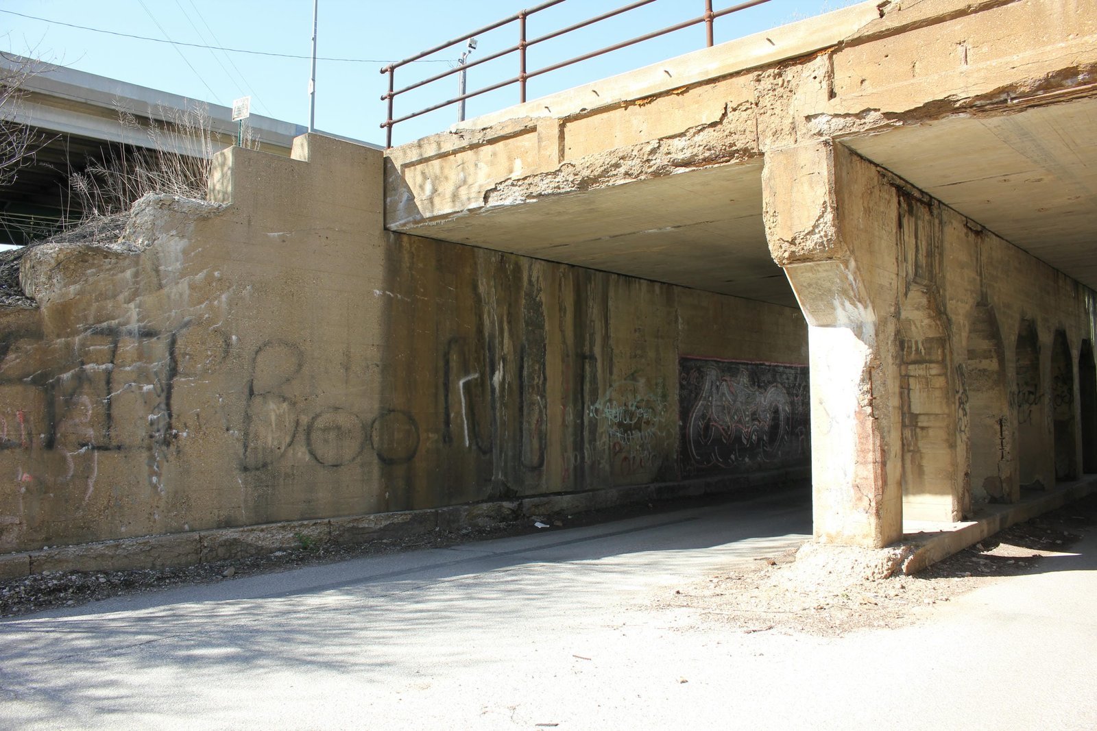 West abutment